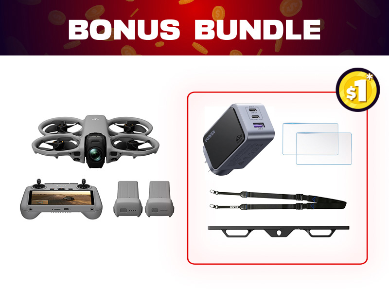 DJI Avata 360 Fly More Combo + $1 Bonus Bundle